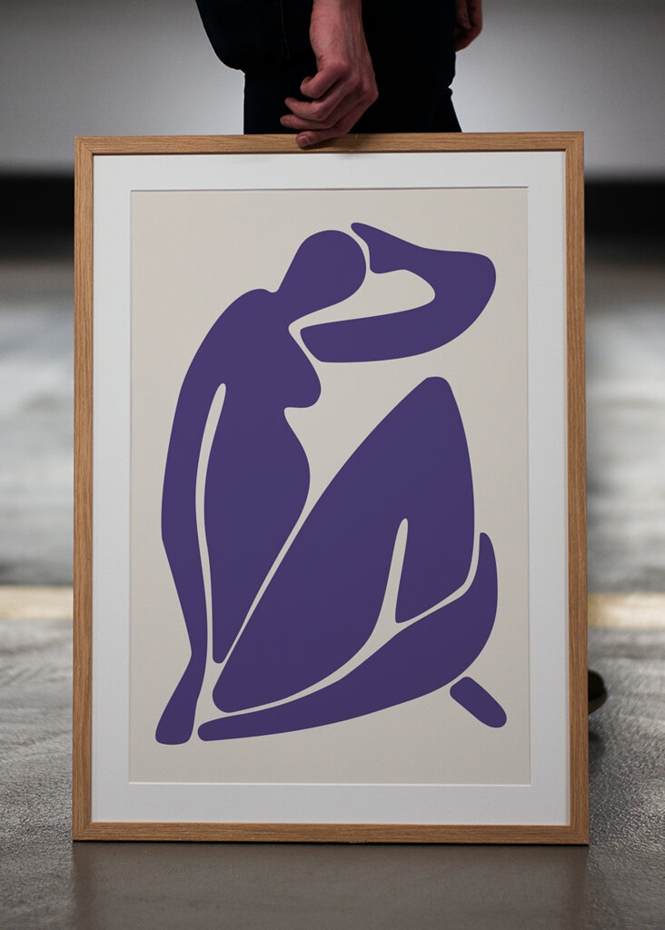 Kék alak tanulmány