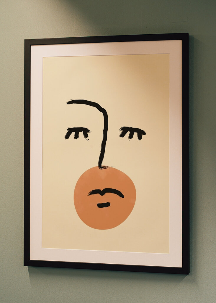 Minimální kresba obličeje