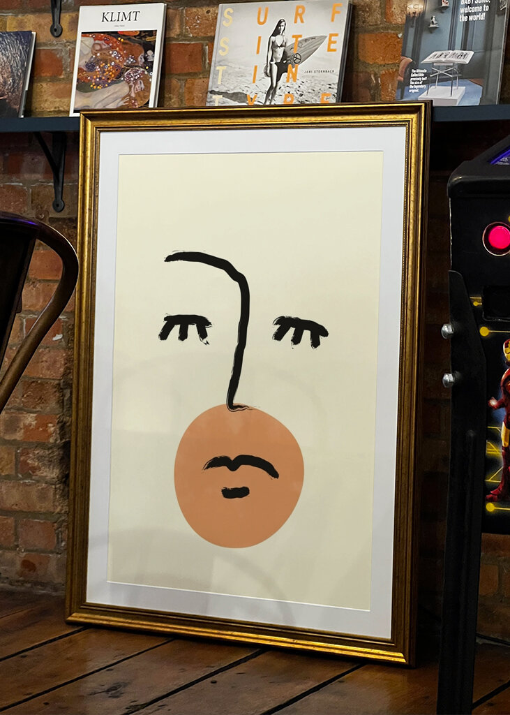 Minimální kresba obličeje