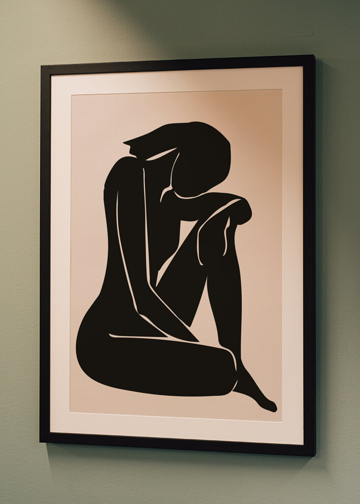 Silhouette Gelassenheit