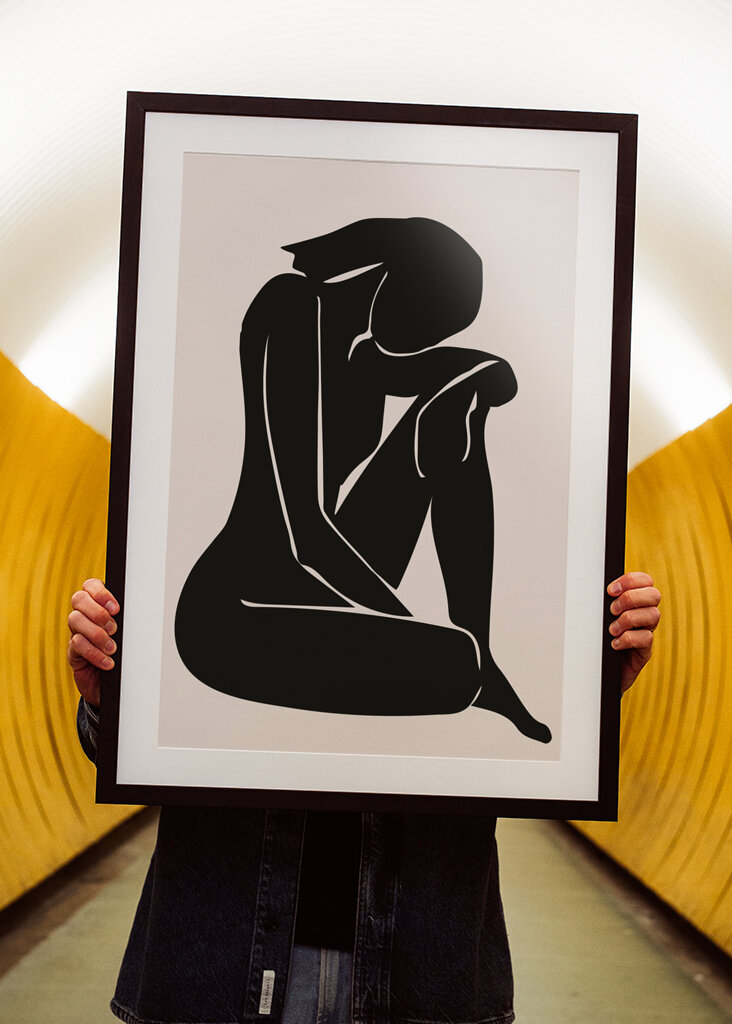 Silhouette Gelassenheit