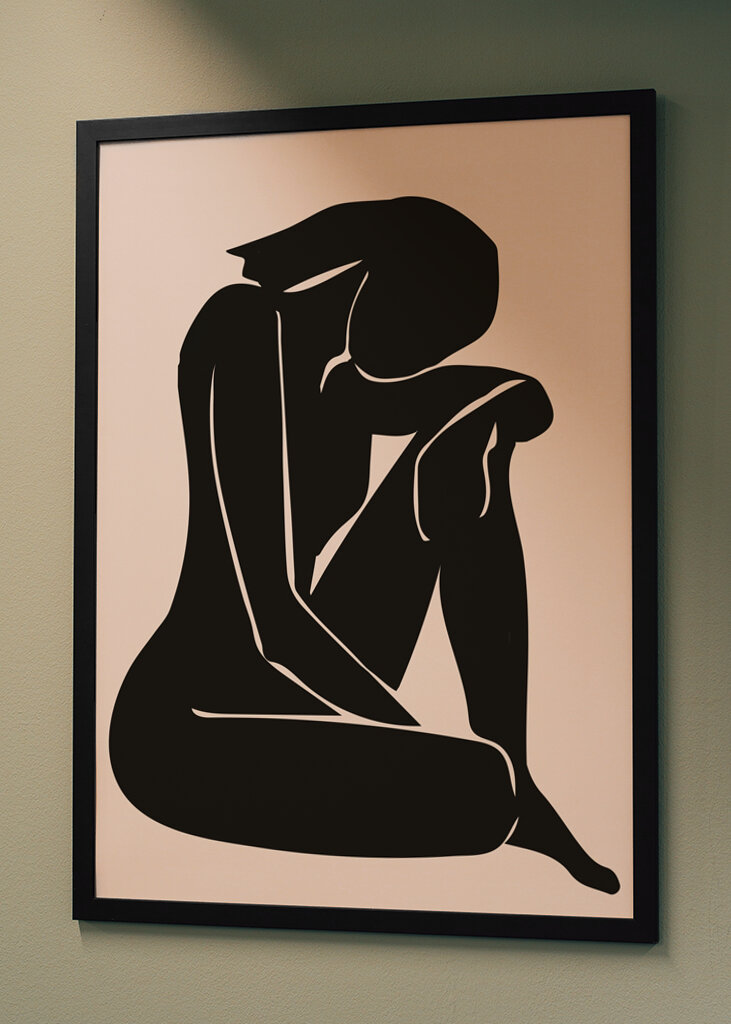 Silhouette Gelassenheit