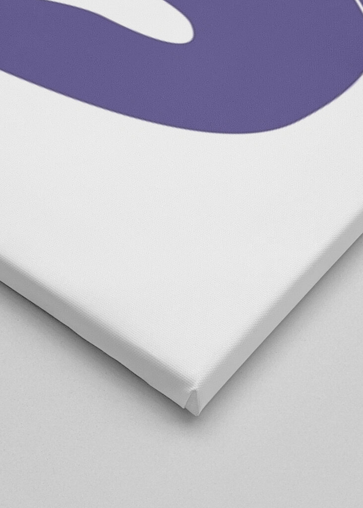 Kék absztrakt forma