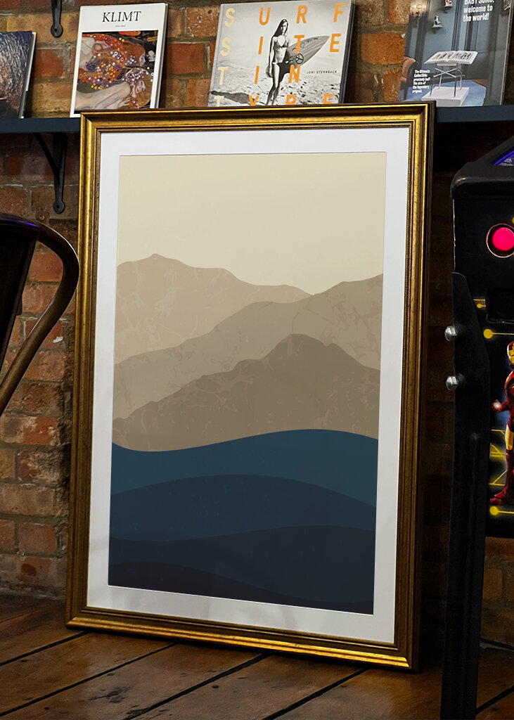 Serene Mountain Vista