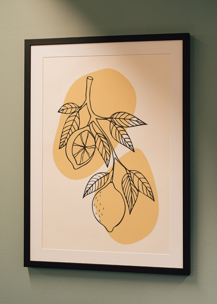 Lemon Art Linework