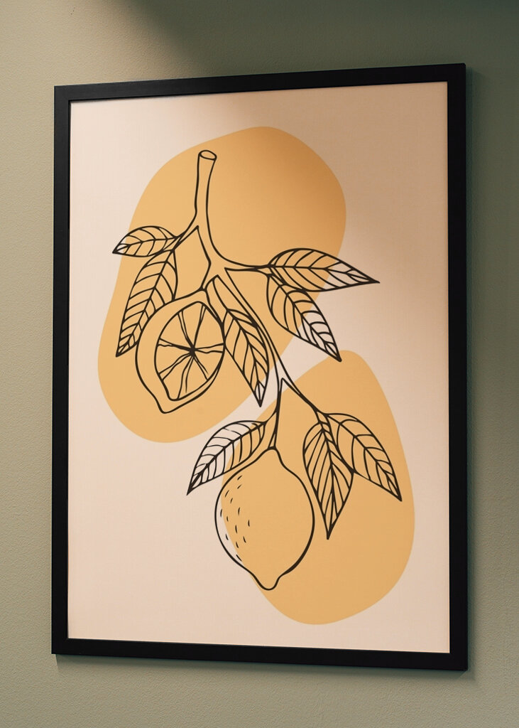 Lemon Art Linework