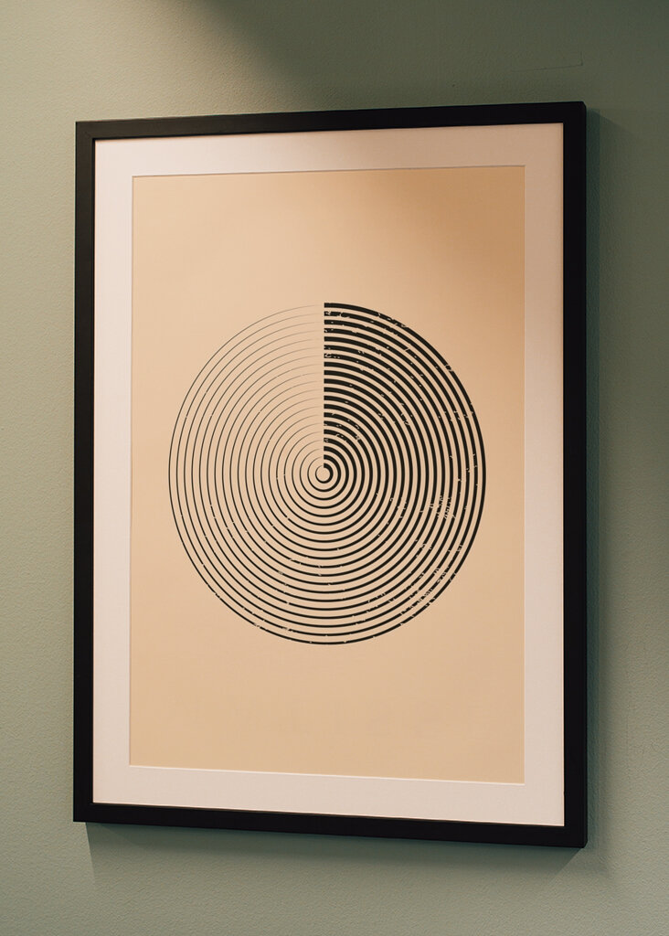 Minimal Spiral Art