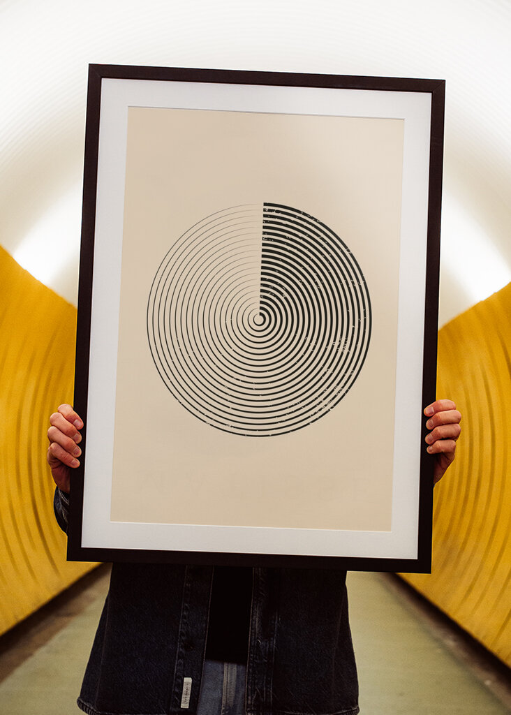 Minimal Spiral Art