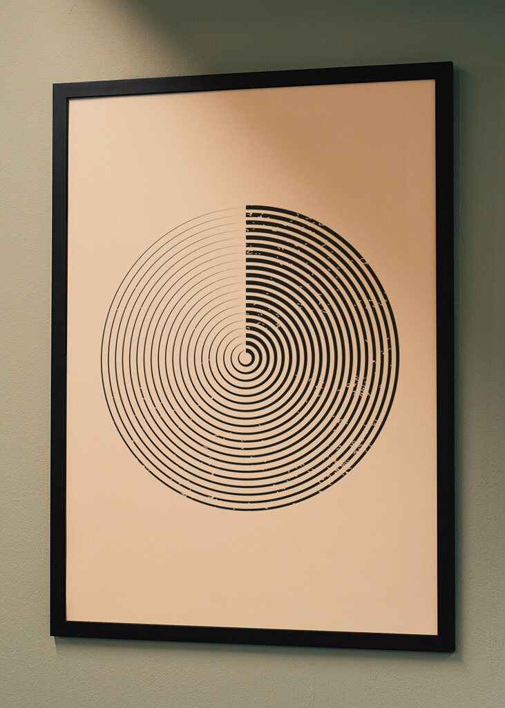 Minimal Spiral Art