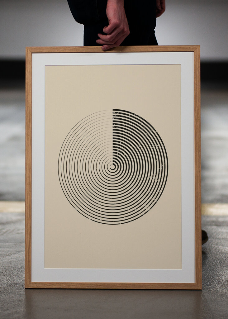 Minimal Spiral Art