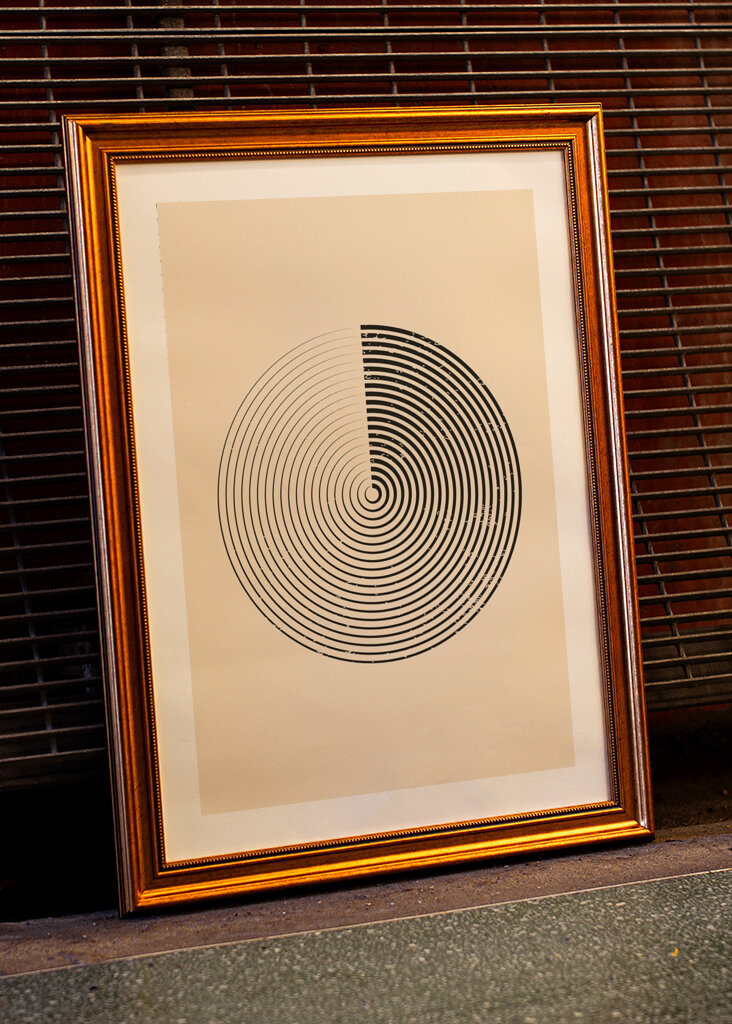 Minimal Spiral Art