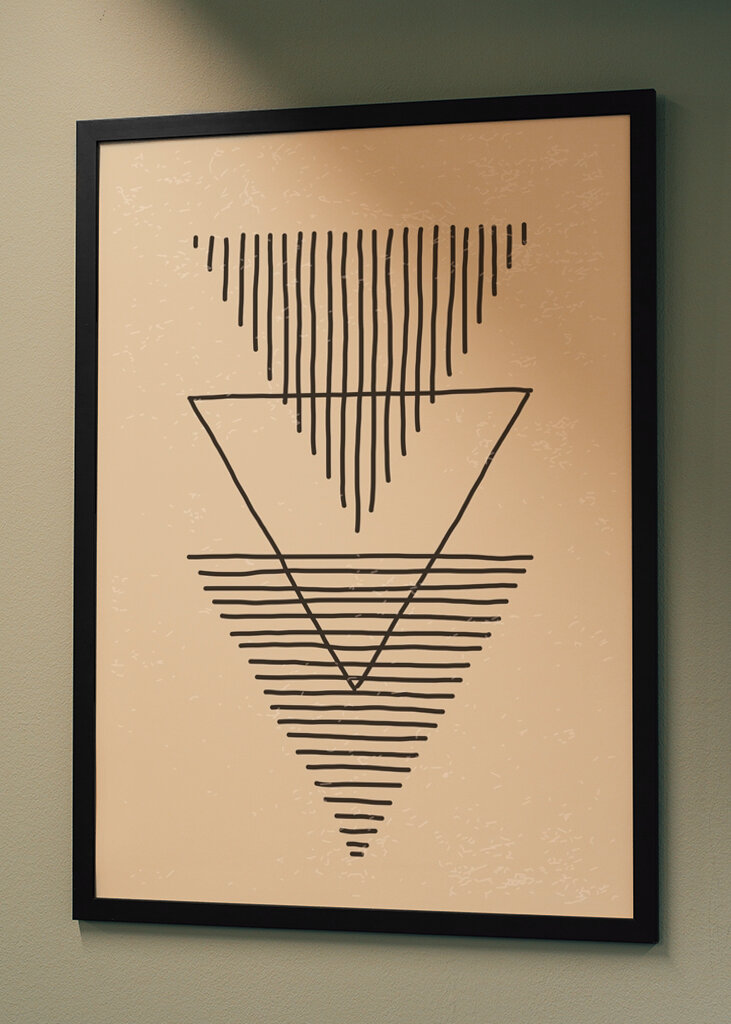 Geometriska Linjer, Konst