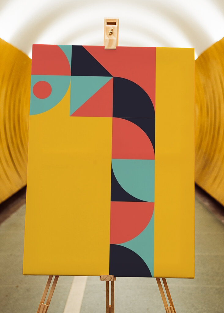 Živé geometrické umění