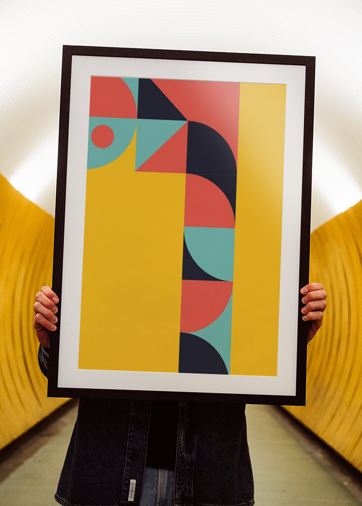 Živé geometrické umění