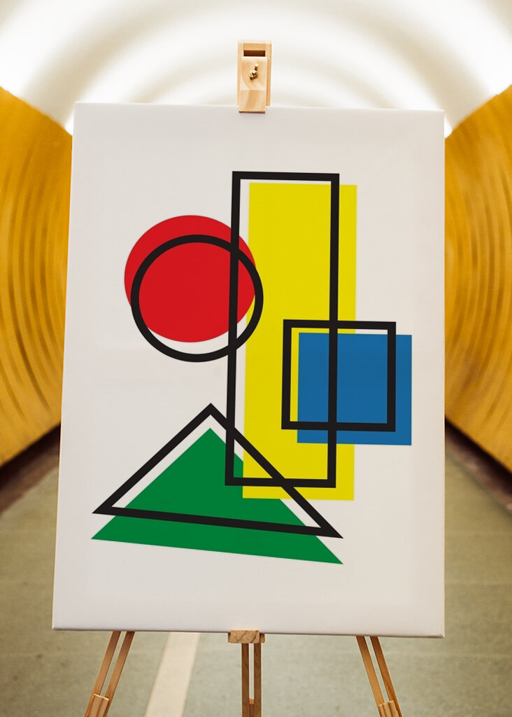 Odvážné geometrické umění