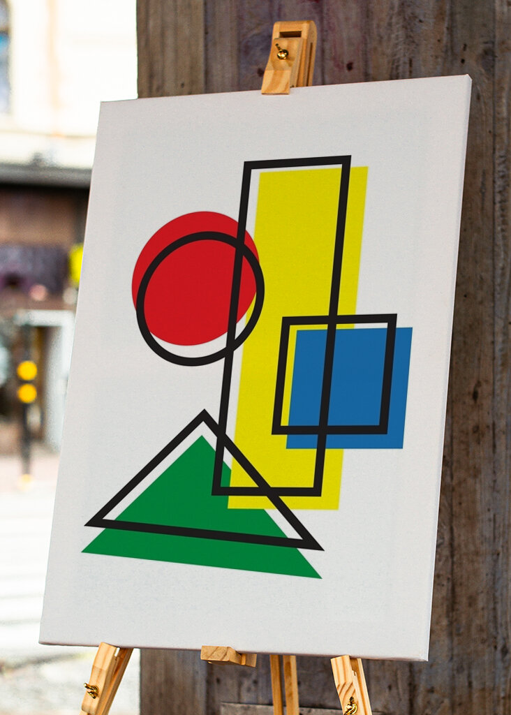 Odvážné geometrické umění