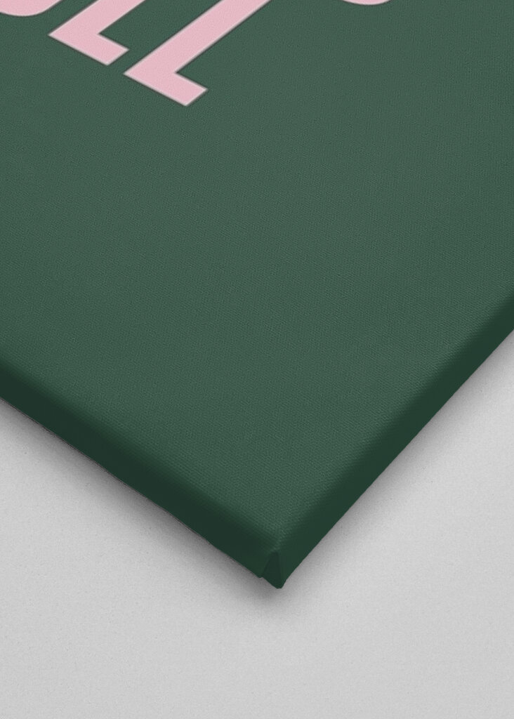 Poster mit fröhlichen Vibes