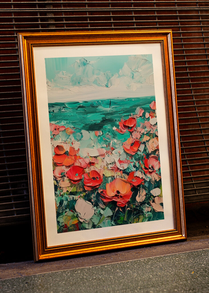 Field of Summer Poppies