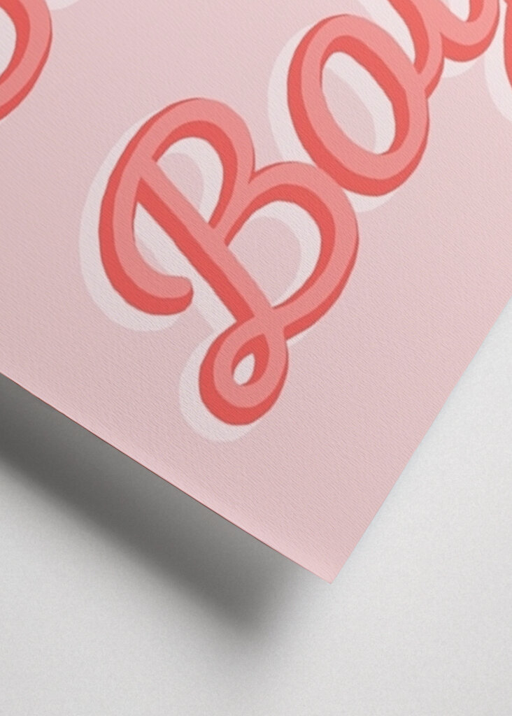 Jongens Typografie Kunst