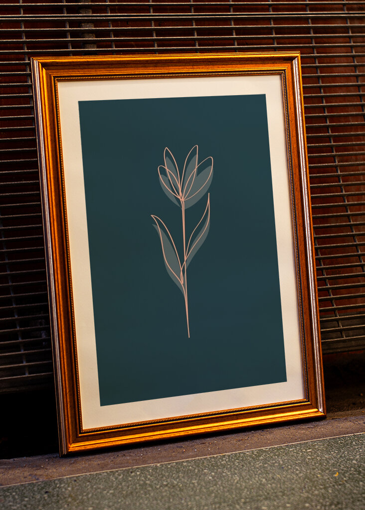 Minimalist Floral Art