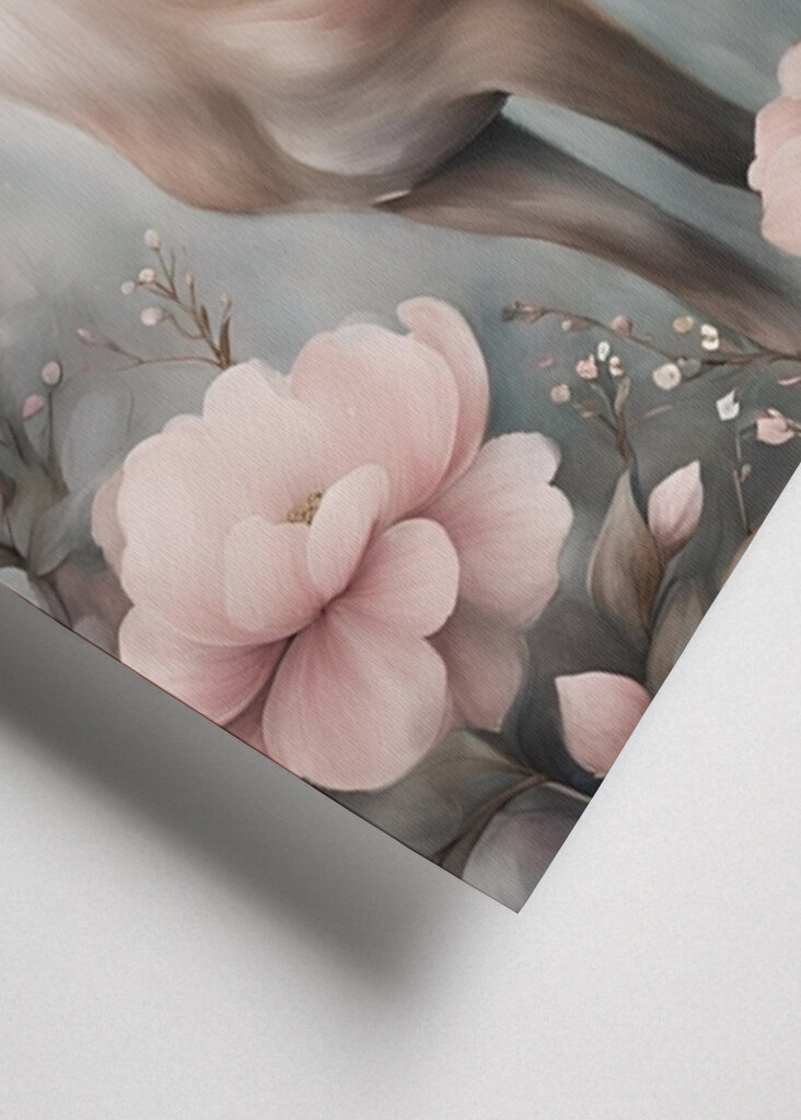 Bambi blandt blomster