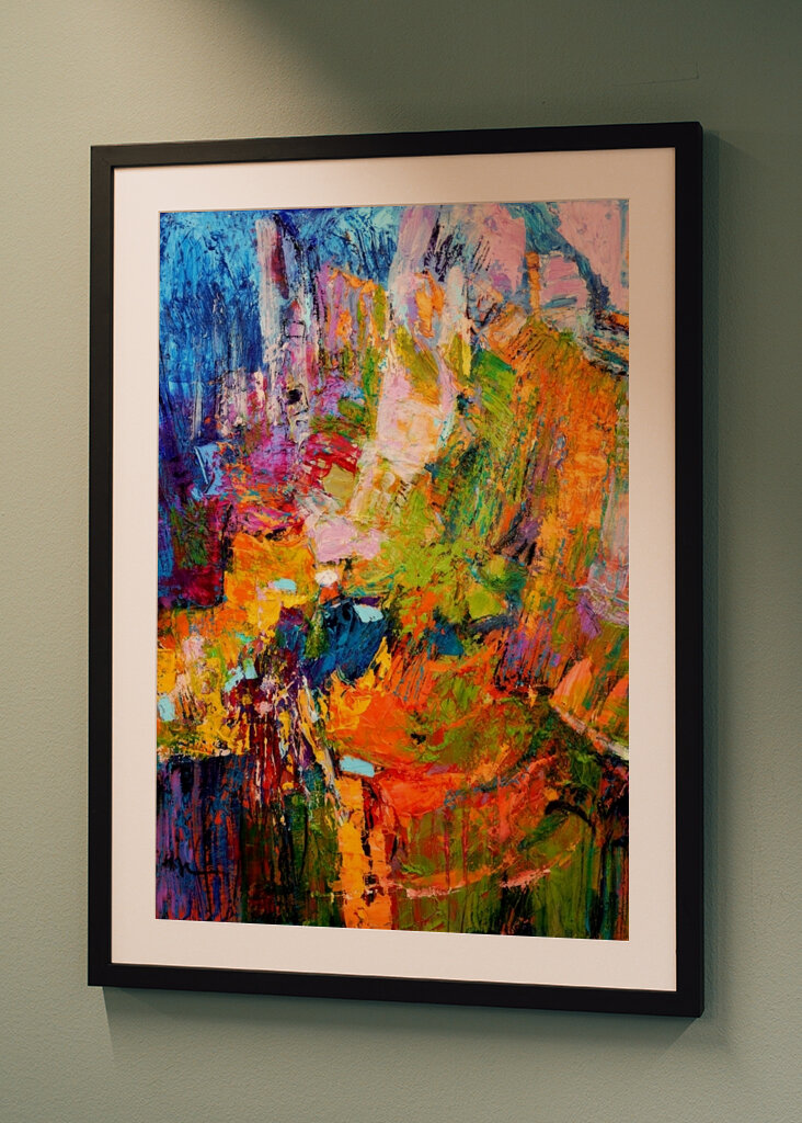 Vibrant Abstract Splash