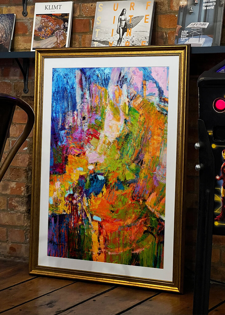 Vibrant Abstract Splash