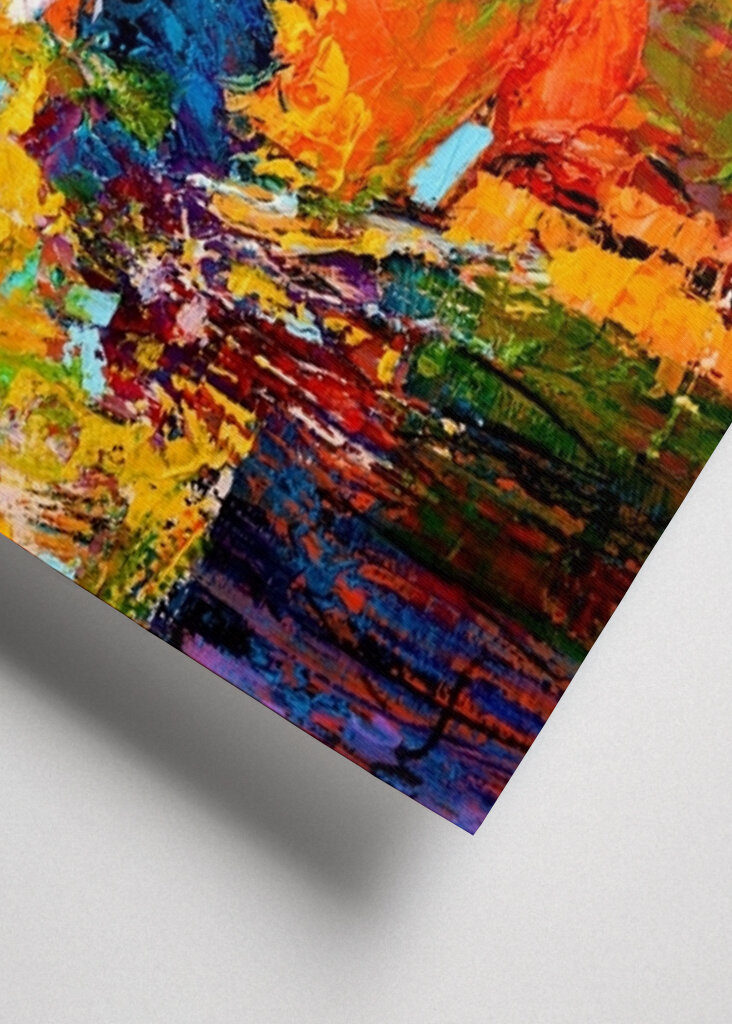 Vibrant Abstract Splash