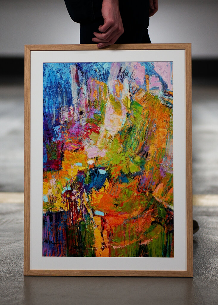 Vibrant Abstract Splash