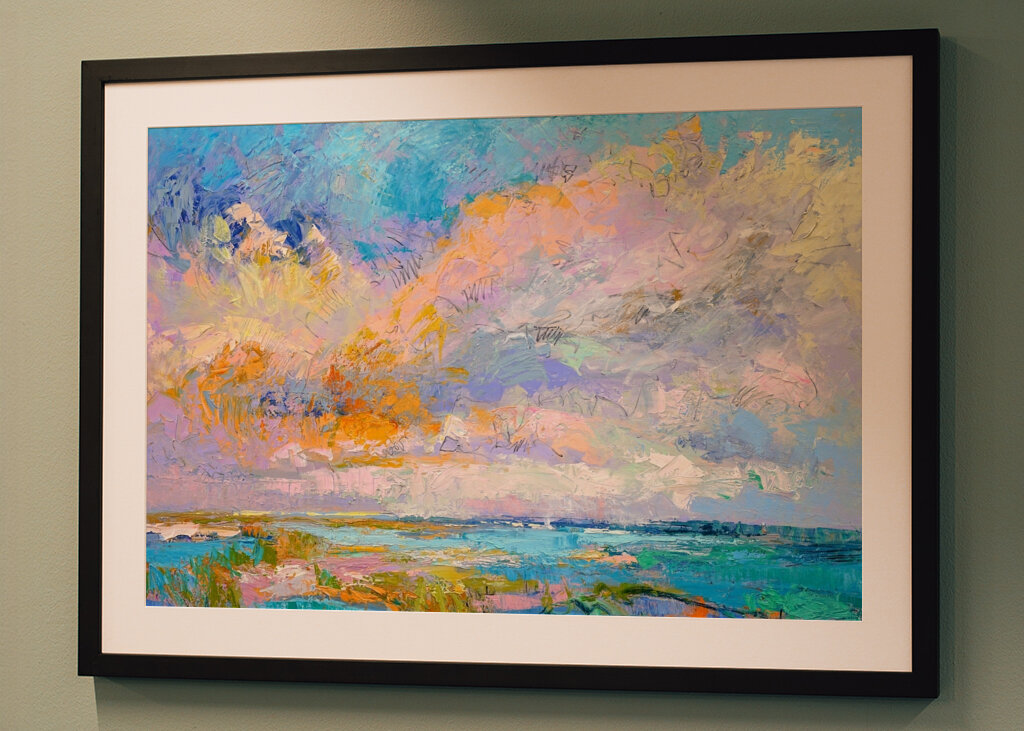 Lebendige Himmelsmalerei