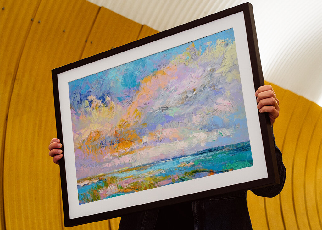 Lebendige Himmelsmalerei