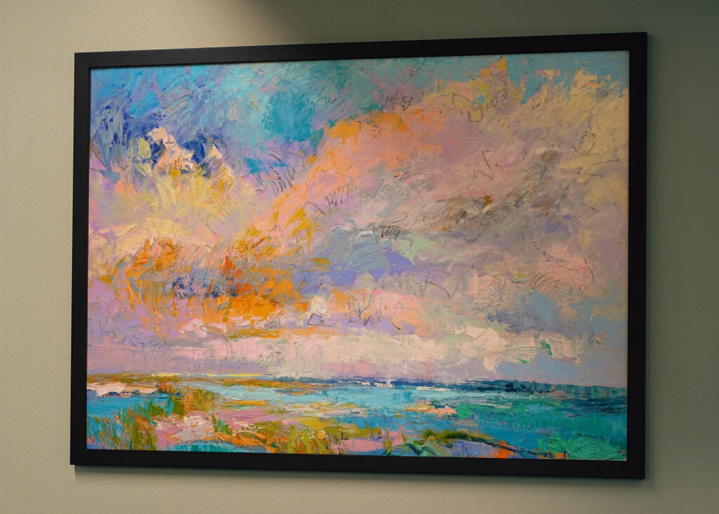 Lebendige Himmelsmalerei