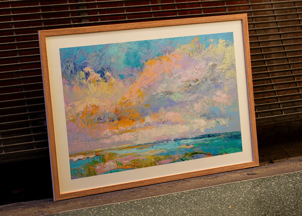 Lebendige Himmelsmalerei