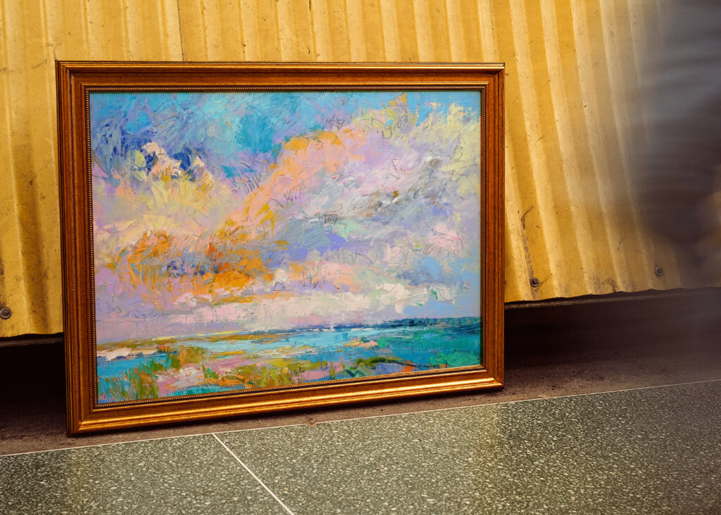 Lebendige Himmelsmalerei