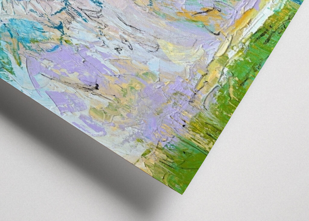 Lebendiger abstrakter Himmel