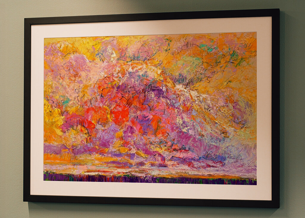 Lebendige Farbexplosion