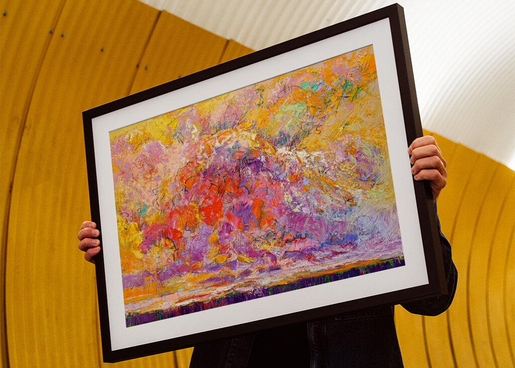 Lebendige Farbexplosion