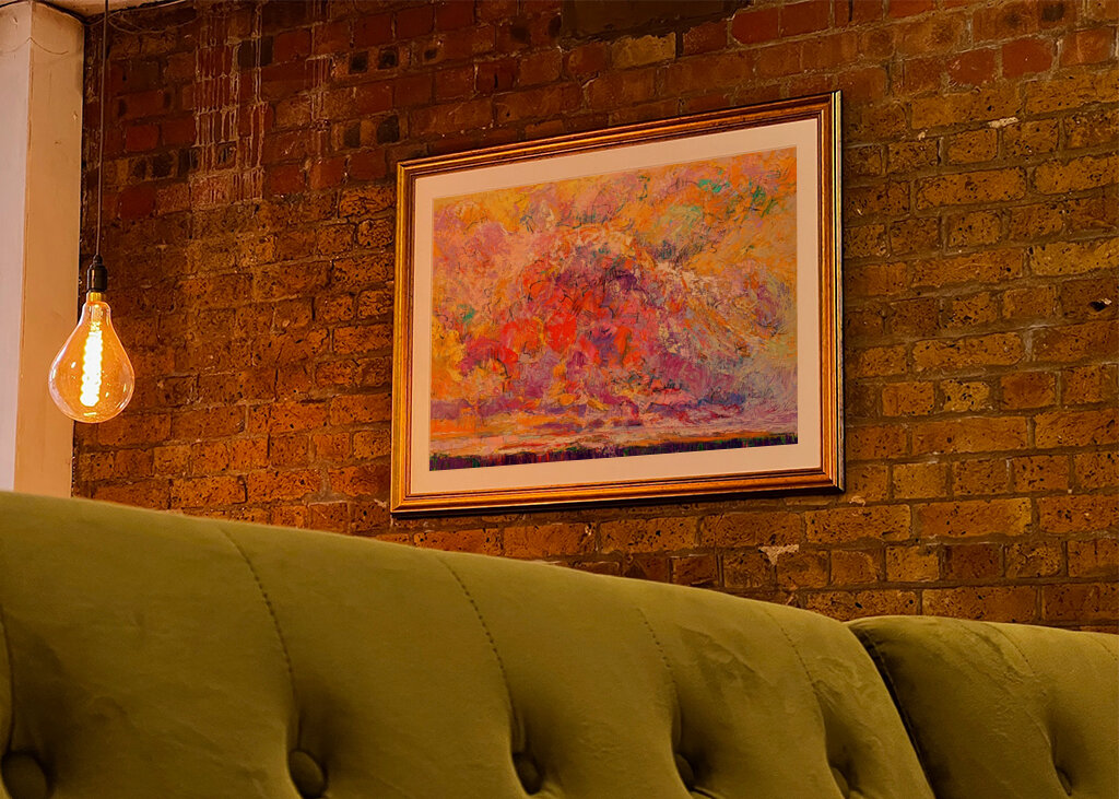 Lebendige Farbexplosion