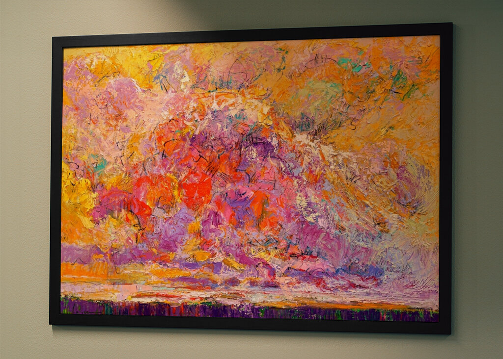 Lebendige Farbexplosion