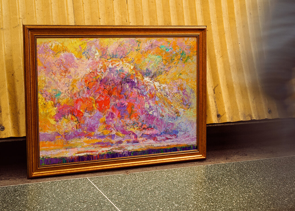 Lebendige Farbexplosion