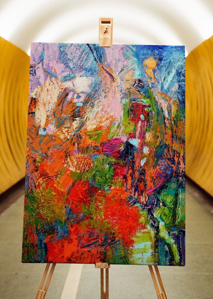 Vibrante Beatitudine Astratta