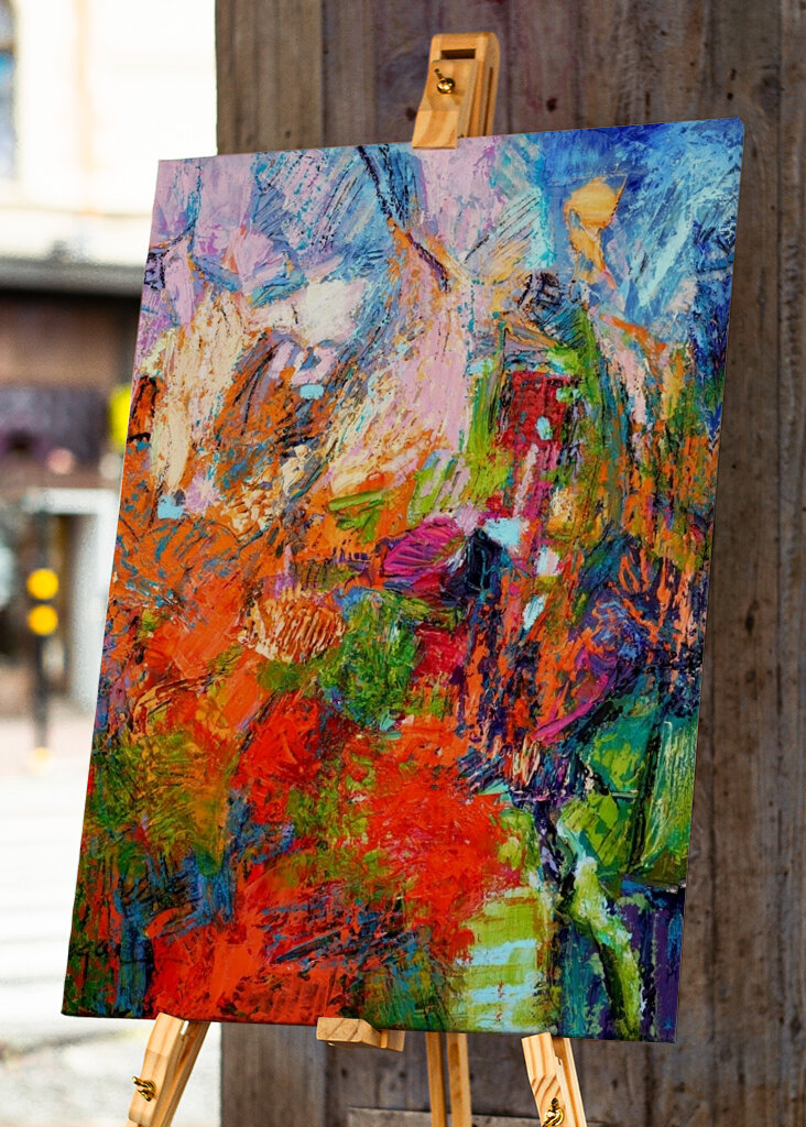 Vibrante Beatitudine Astratta