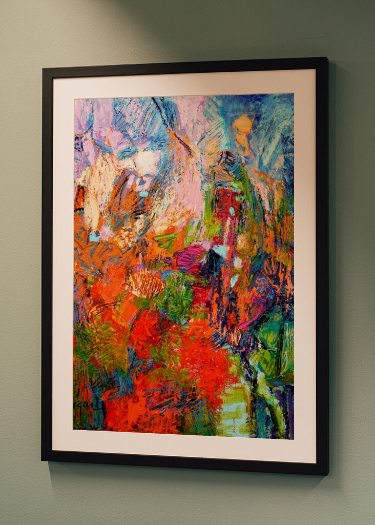 Vibrante Beatitudine Astratta