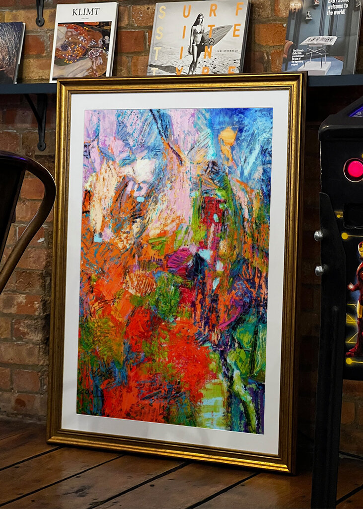 Vibrante Beatitudine Astratta