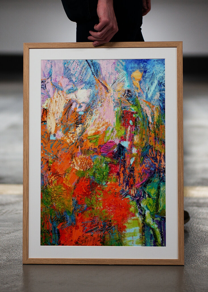 Vibrante Beatitudine Astratta