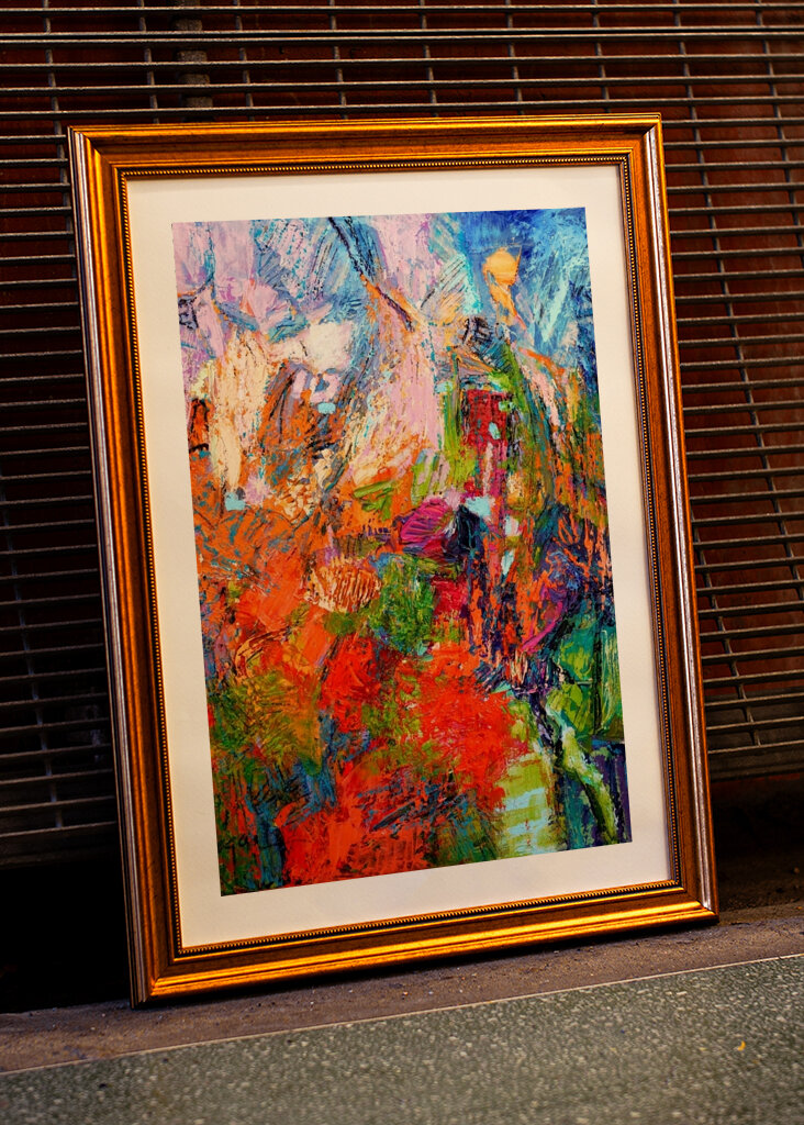 Vibrante Beatitudine Astratta