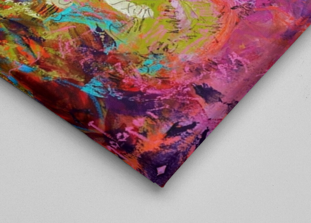 Lebendige Farbfusion