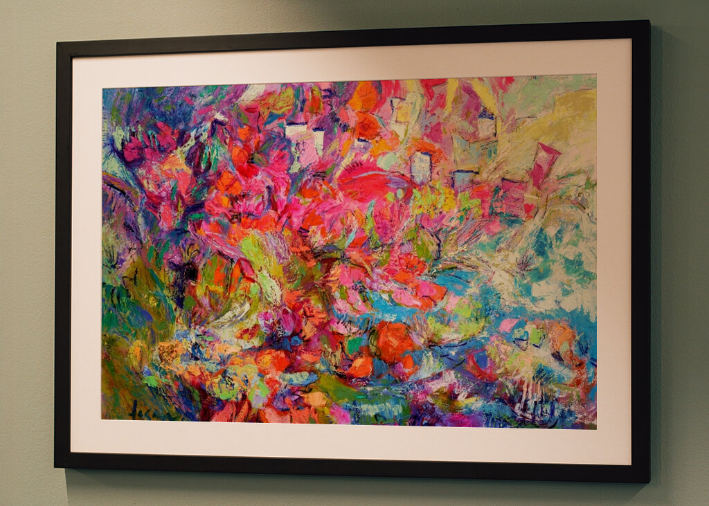 Levende blomsterlyksalighed