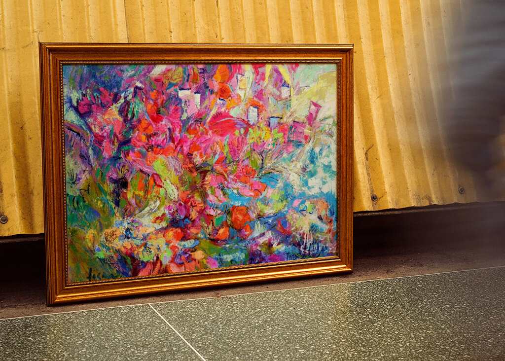 Levende blomsterlyksalighed