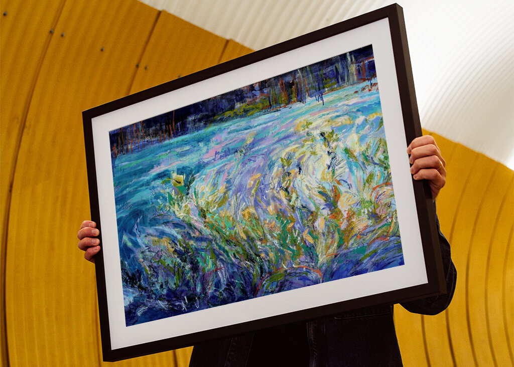 Vibrante paesaggio acquatico